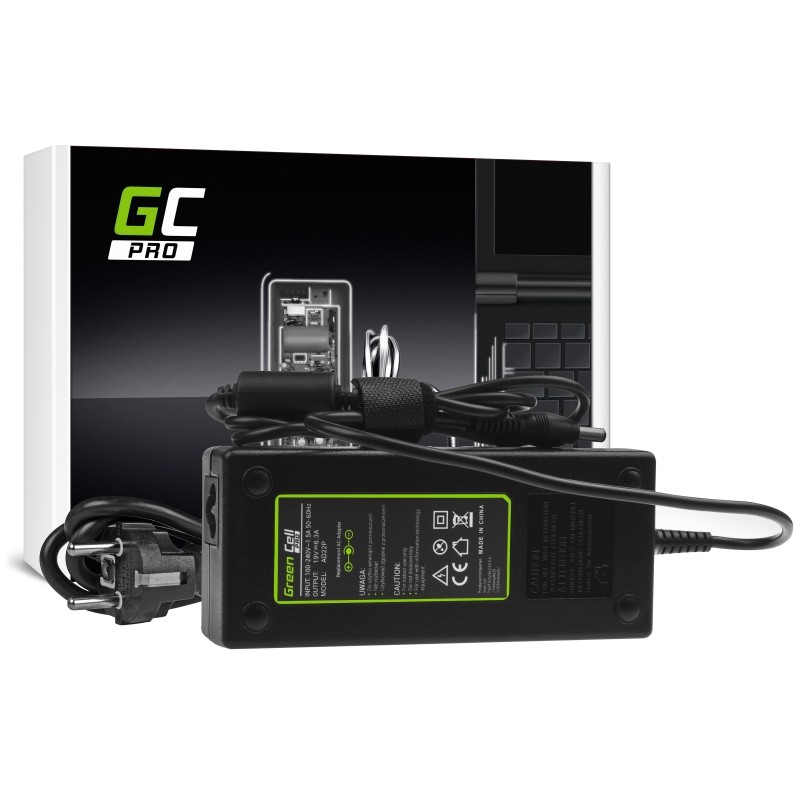 Green Cell GC-AD22P Notebook-Netzteil 120W 19V 6.3A