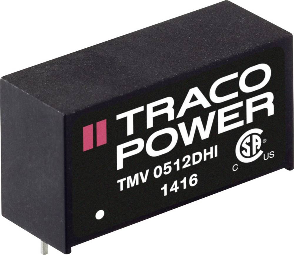 TracoPower TMV 1215SHI DC/DC-Wandler, Print 12 V/DC 15 V/DC 66mA 1W