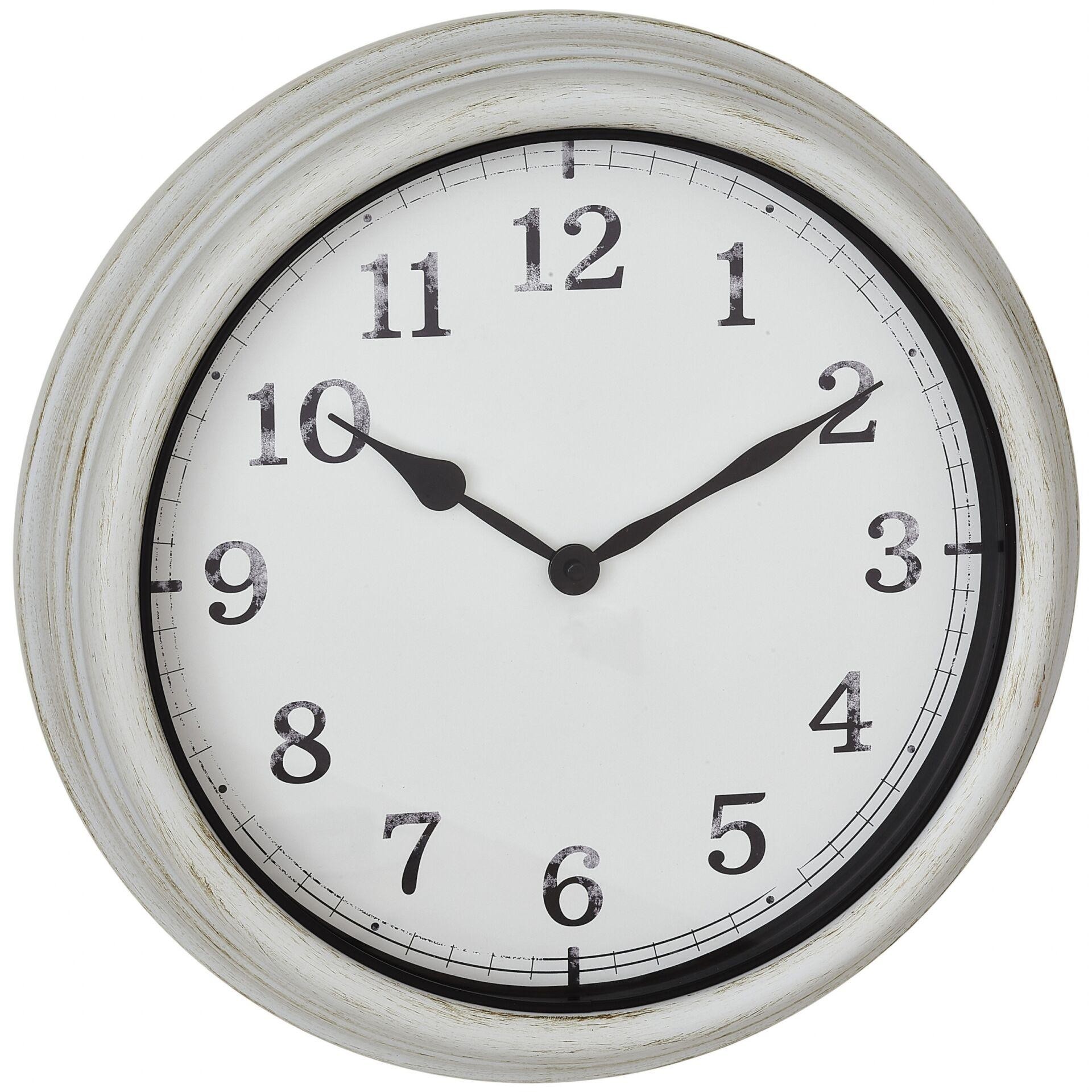 TFA Dostmann 60.3067.02 Quarz Outdooruhr 38mm x 63mm white