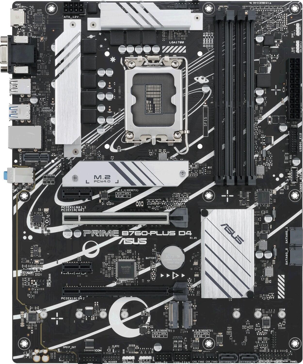 ASUS PRIME B760-PLUS D4 Intel B760 LGA 1700 ATX - ASUS PRIME B760-