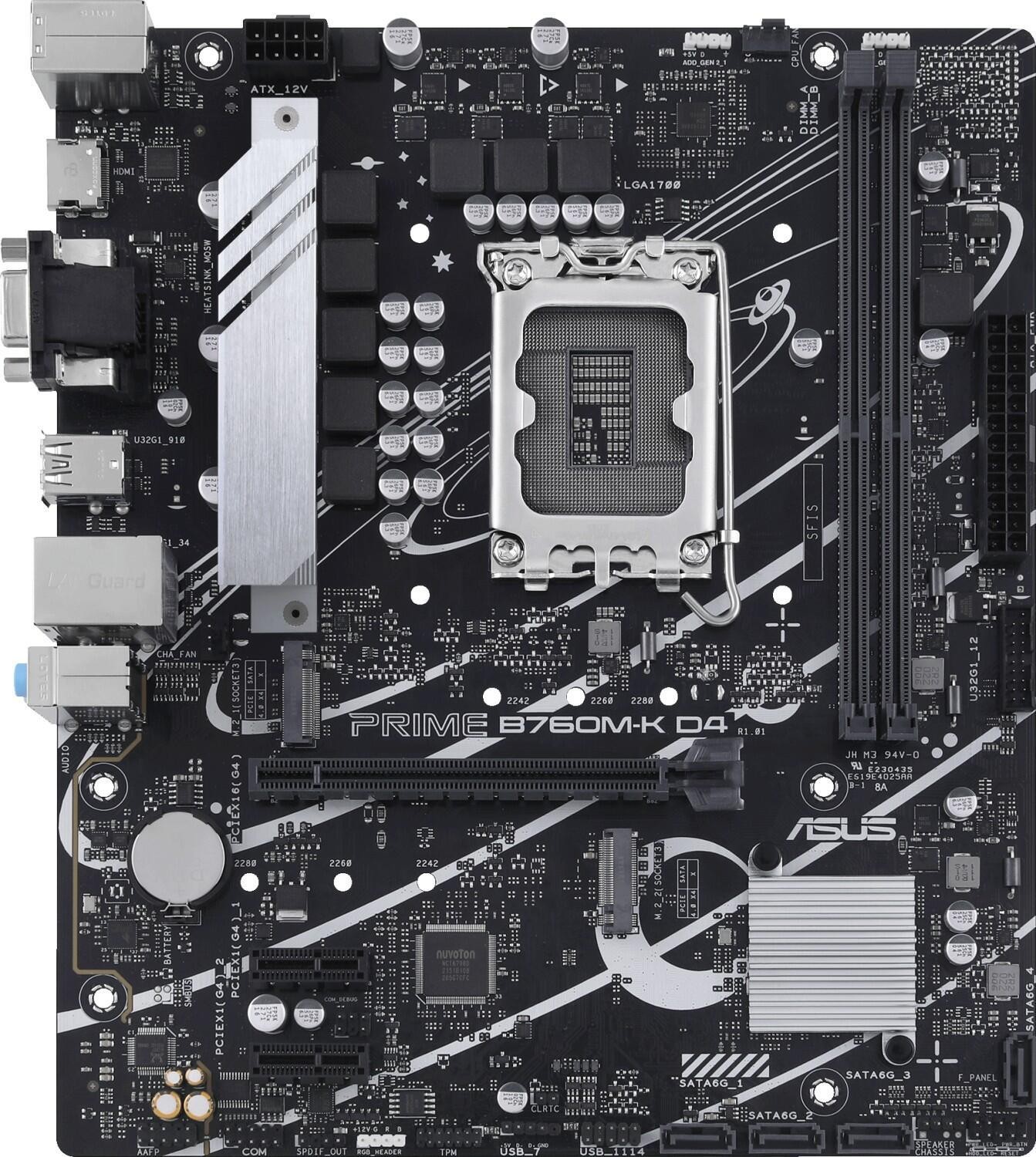 1700 ASUS PRIME B760M-K D4