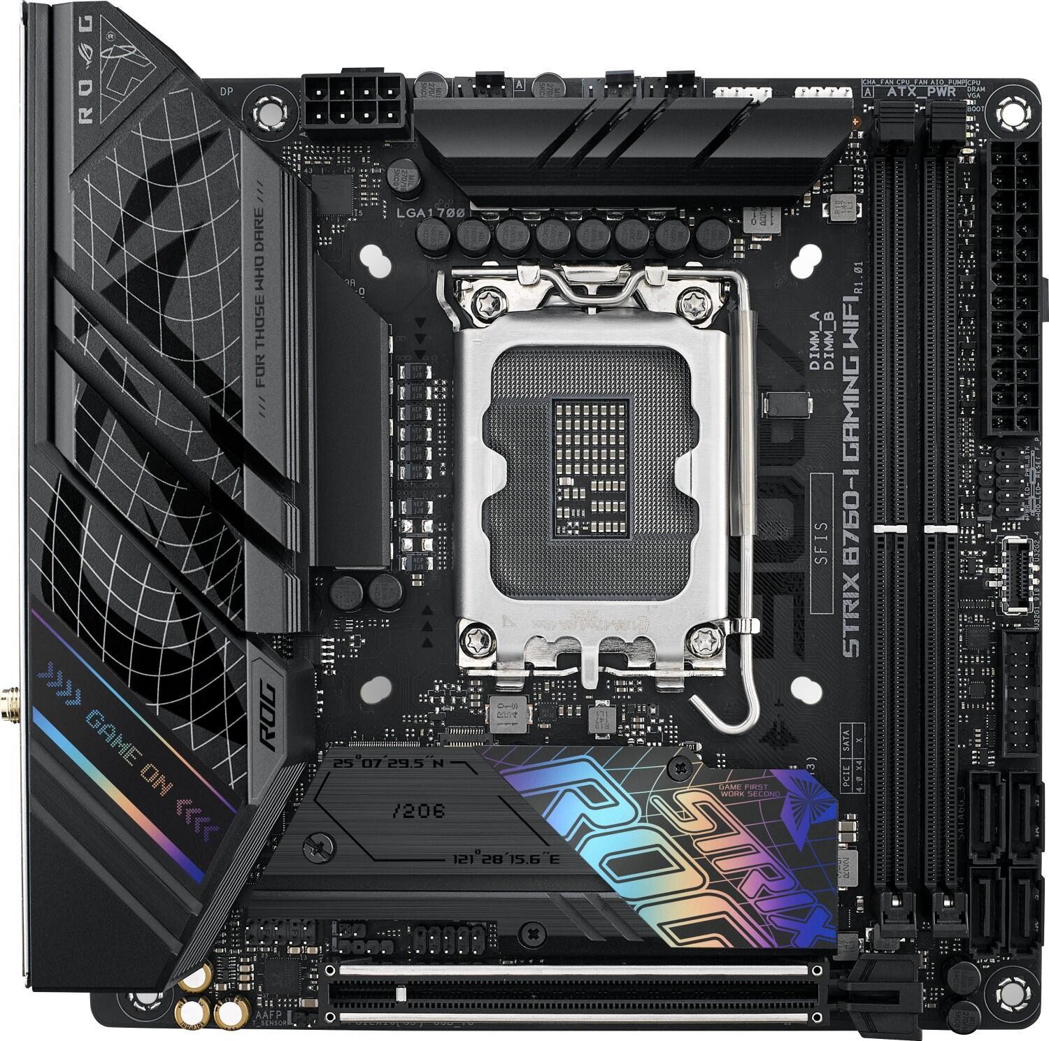 ASUS ROG STRIX B760-I GAMING WIFI Intel B760 LGA 1700 mini ITX - ASUS