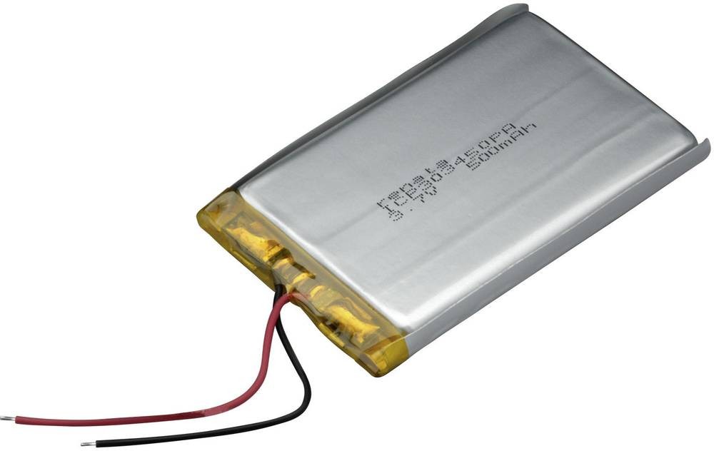 Renata ICP303450PA Spezial-Akku Prismatisch Kabel LiPo 3.7V 500 mAh