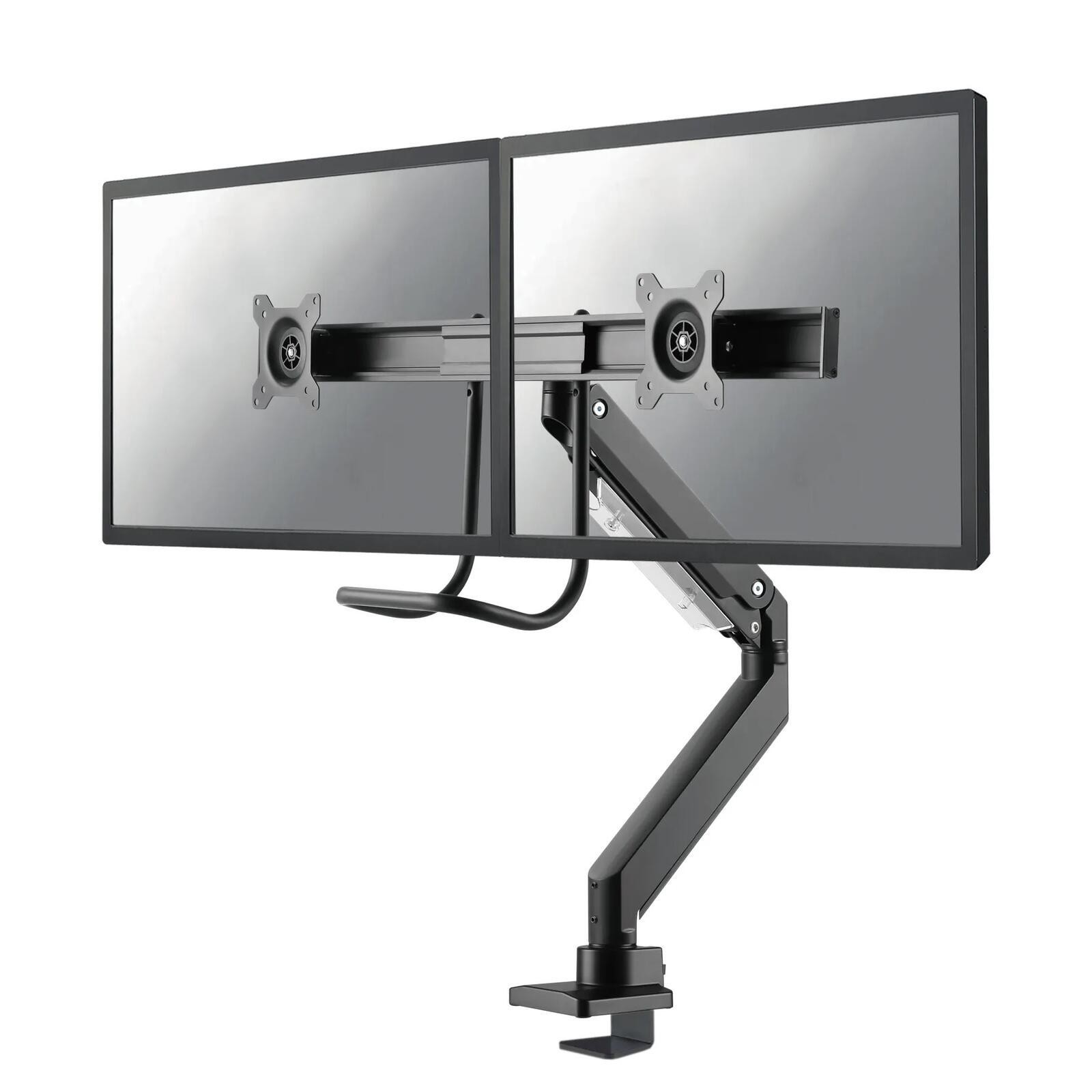 Neomounts NM-D775DXBLACK Monitor arm 10-32" - gas spring - Topfix -