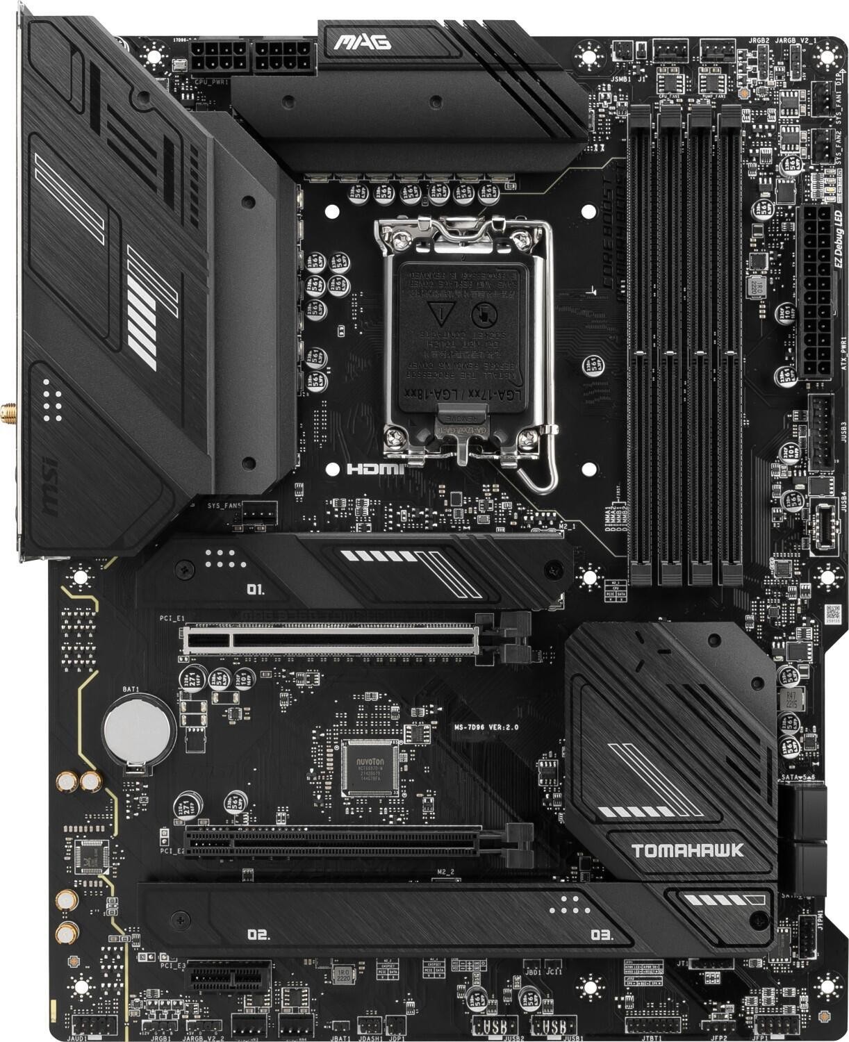 MSI MAG B760 TOMAHAWK WIFI (1700) (D)