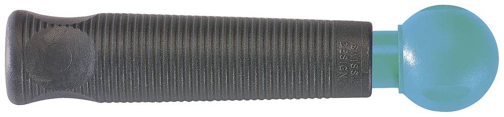 Dick 21060000 Werkzeuggriff für Nadelfeilen 140 mm, Spannbereich 3-