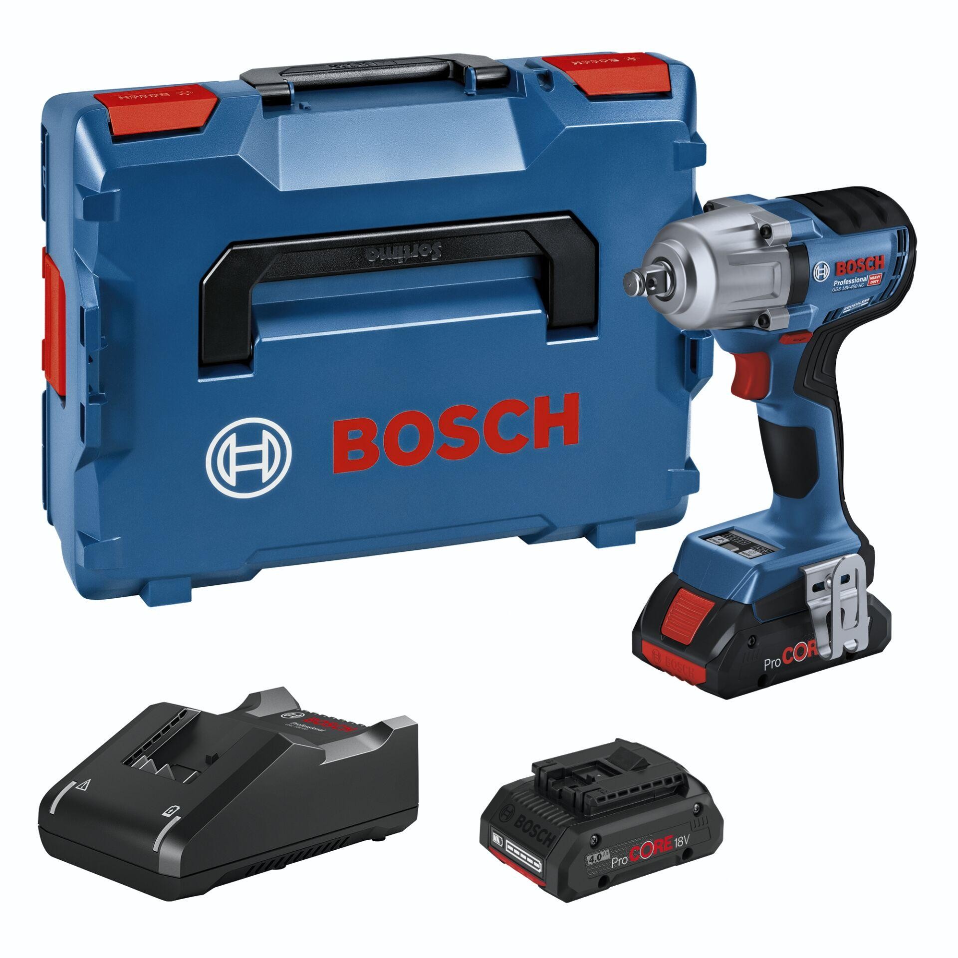 Bosch GDS 18V-450 HC Professional 2300 RPM Black, Blue - Bosch GDS
