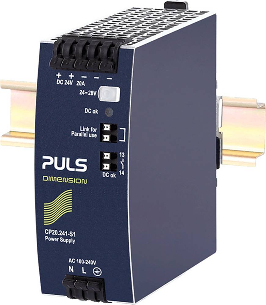 PULS CP20.241-S1 Hutschienen-home charger (DIN-Rail) 24V 20A 480W