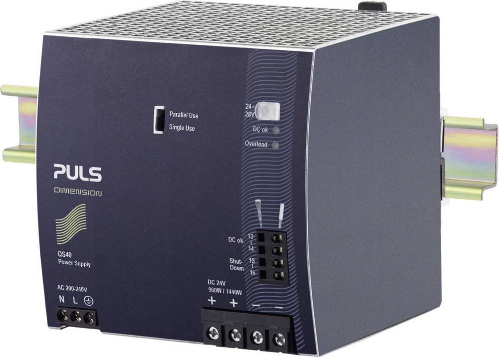 PULS QS40.244 Hutschienen-home charger (DIN-Rail) 24 V/DC 40A 960W