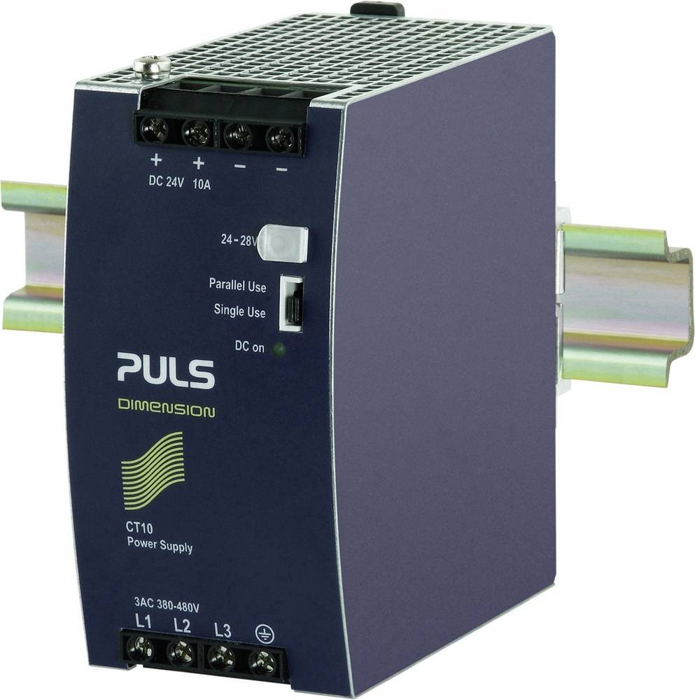 PULS CT10.241 Hutschienen-Chargeur (DIN-Rail) 24 V/DC 10A 240W Anzahl
