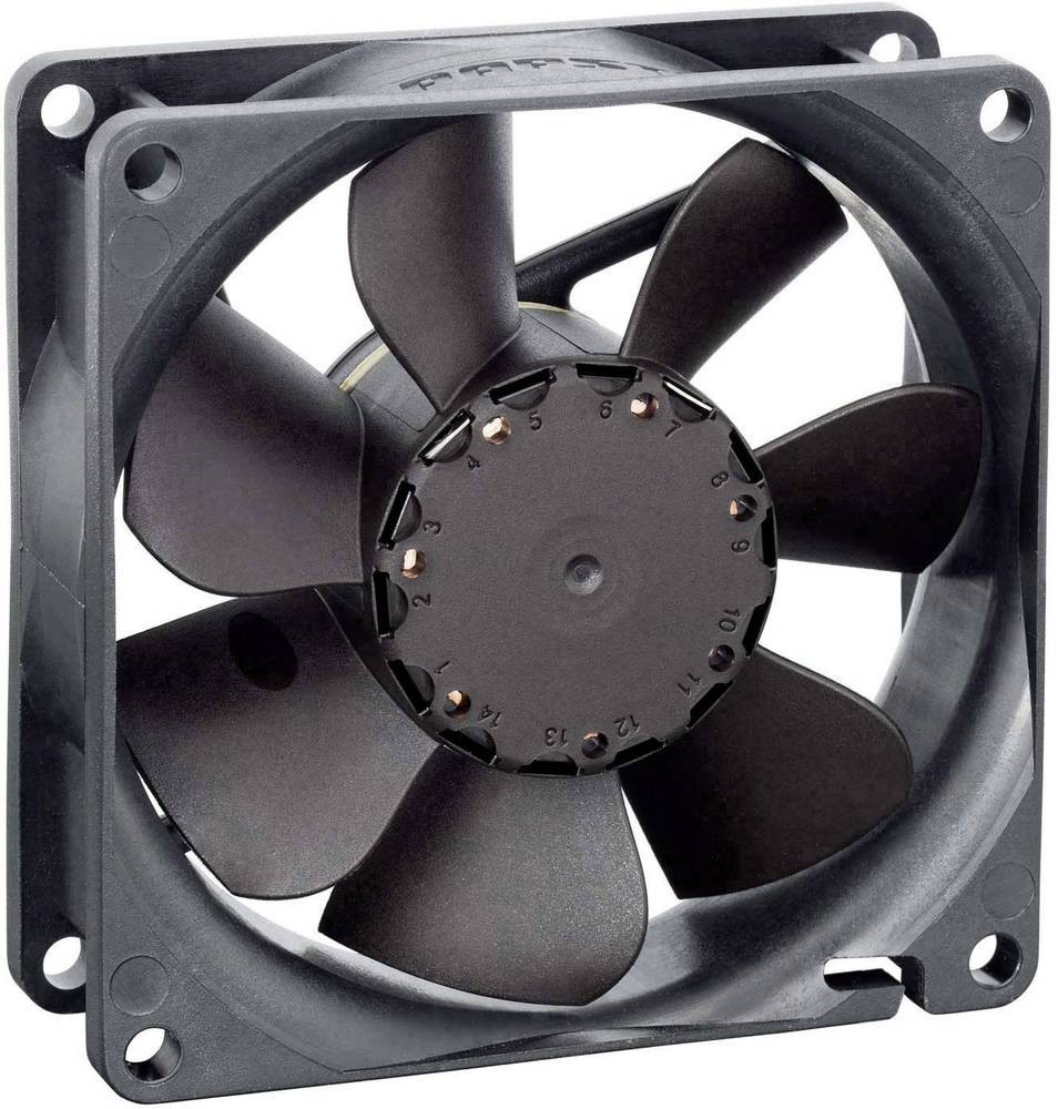 ebm-papst 8414NGL Computer case Fan 8 cm Black - ebm-papst 8414NGL,