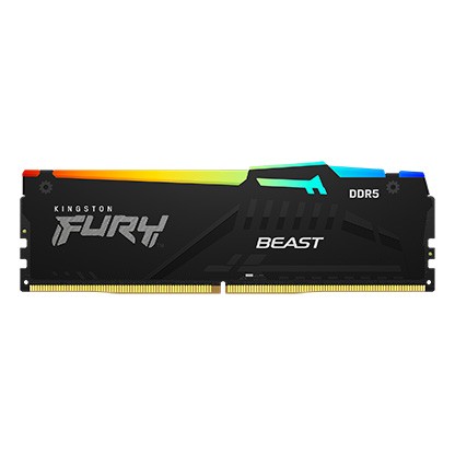 Kingston Technology FURY Beast 32GB 6000MT/s DDR5 CL36 DIMM RGB EXPO -