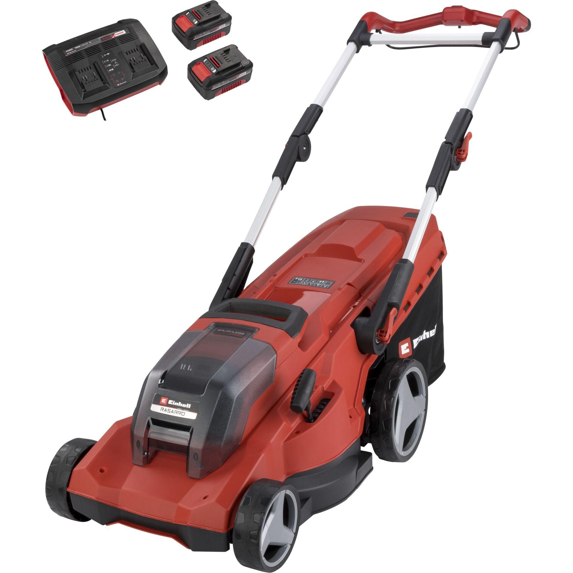 Einhell RASARRO 36/40 (2x4.0Ah) Tondeuse à gazon poussée Batterie