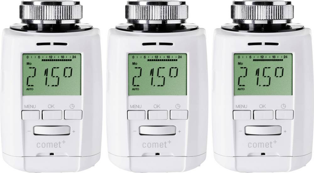 Eurotronic 700083 Comet Plus Heizkörperthermostat elektronisch 8 up