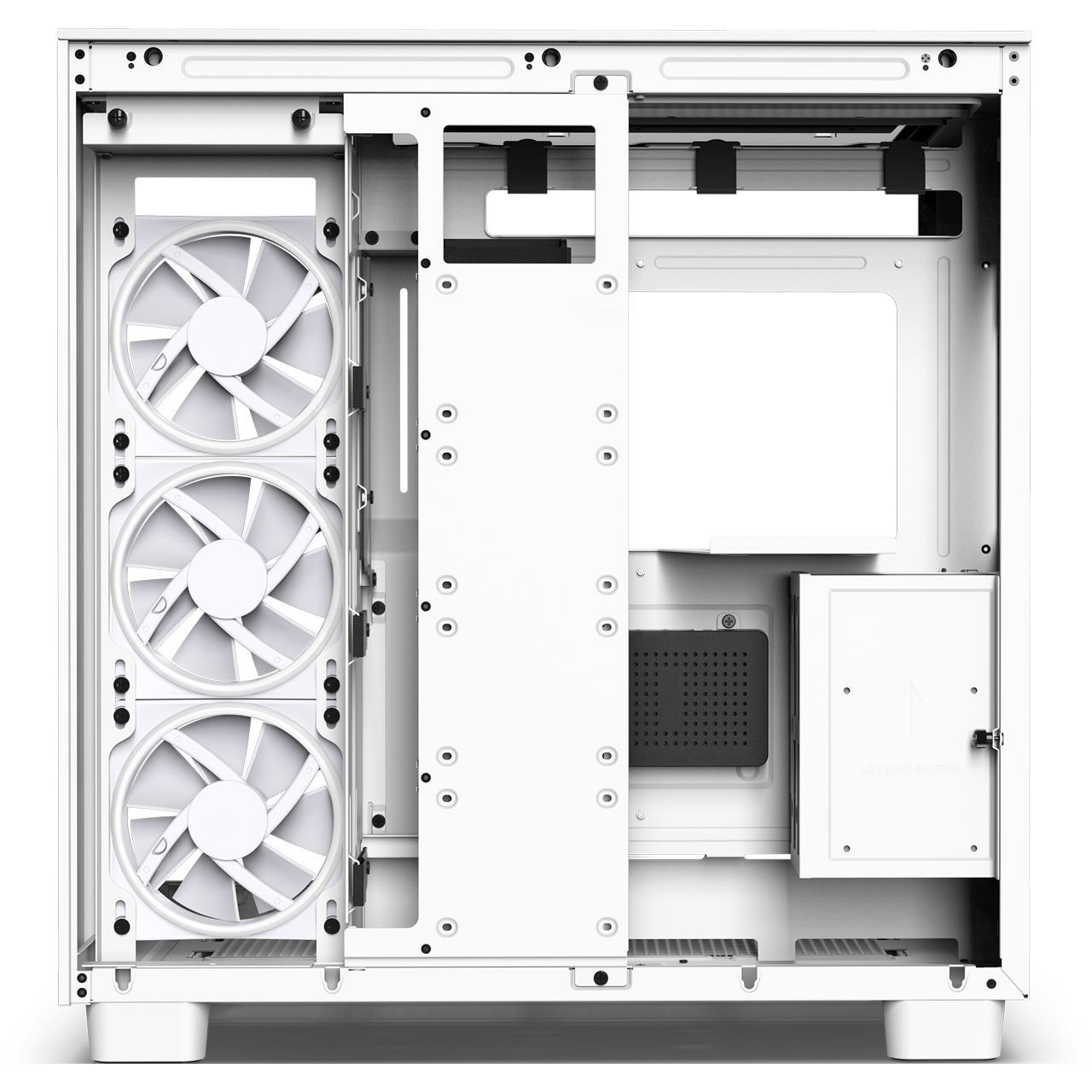 NZXT H9 Elite Midi Tower White - NZXT H9 Elite, Midi Tower, PC, White,
