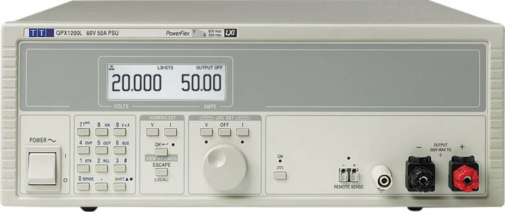 Aim TTi QPX1200SP Labornetzgerät, einstellbar 0 - 60 V/DC 0 - 50A