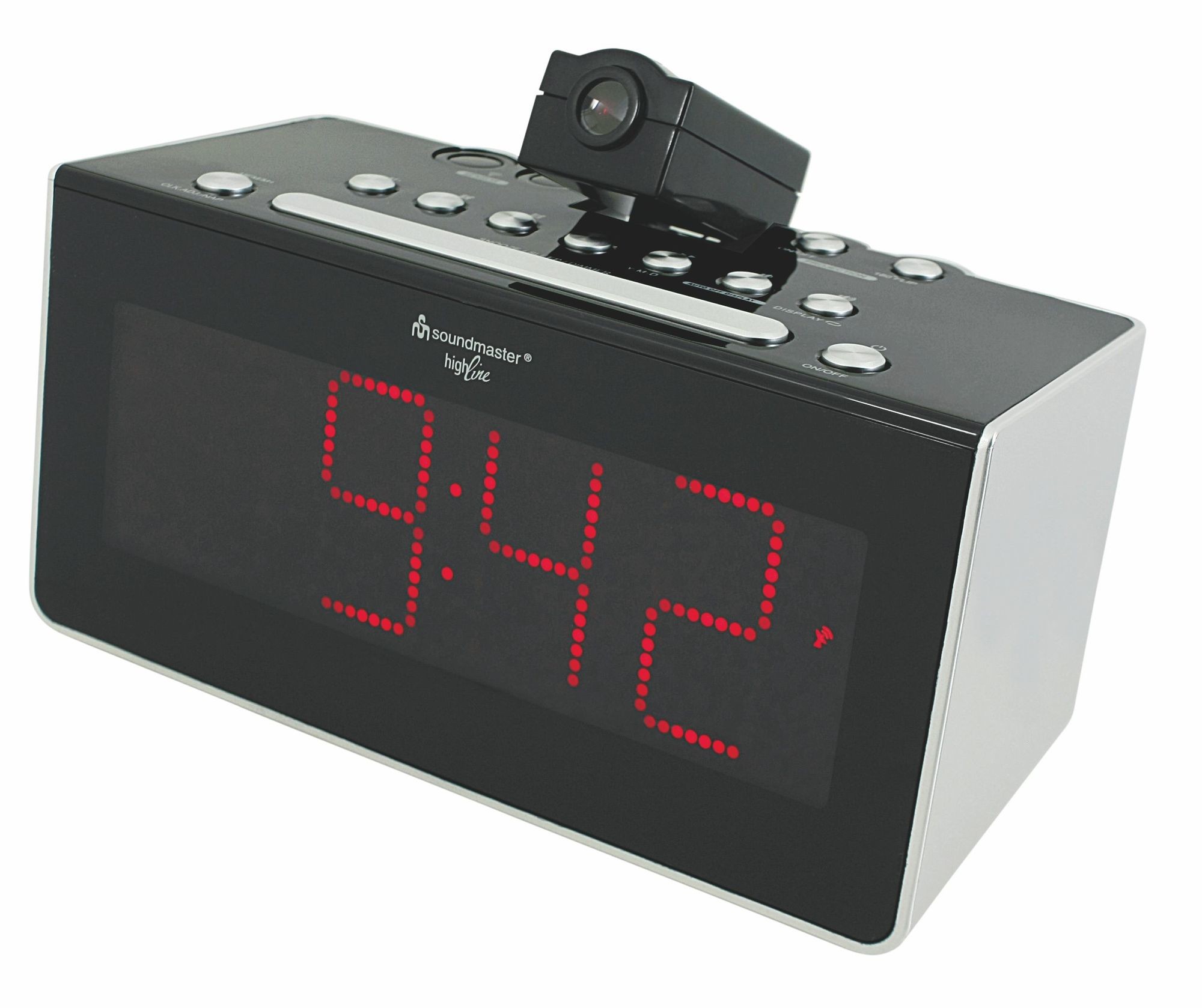 Soundmaster FUR6005 radio Clock Black - Soundmaster FUR6005, Clock,