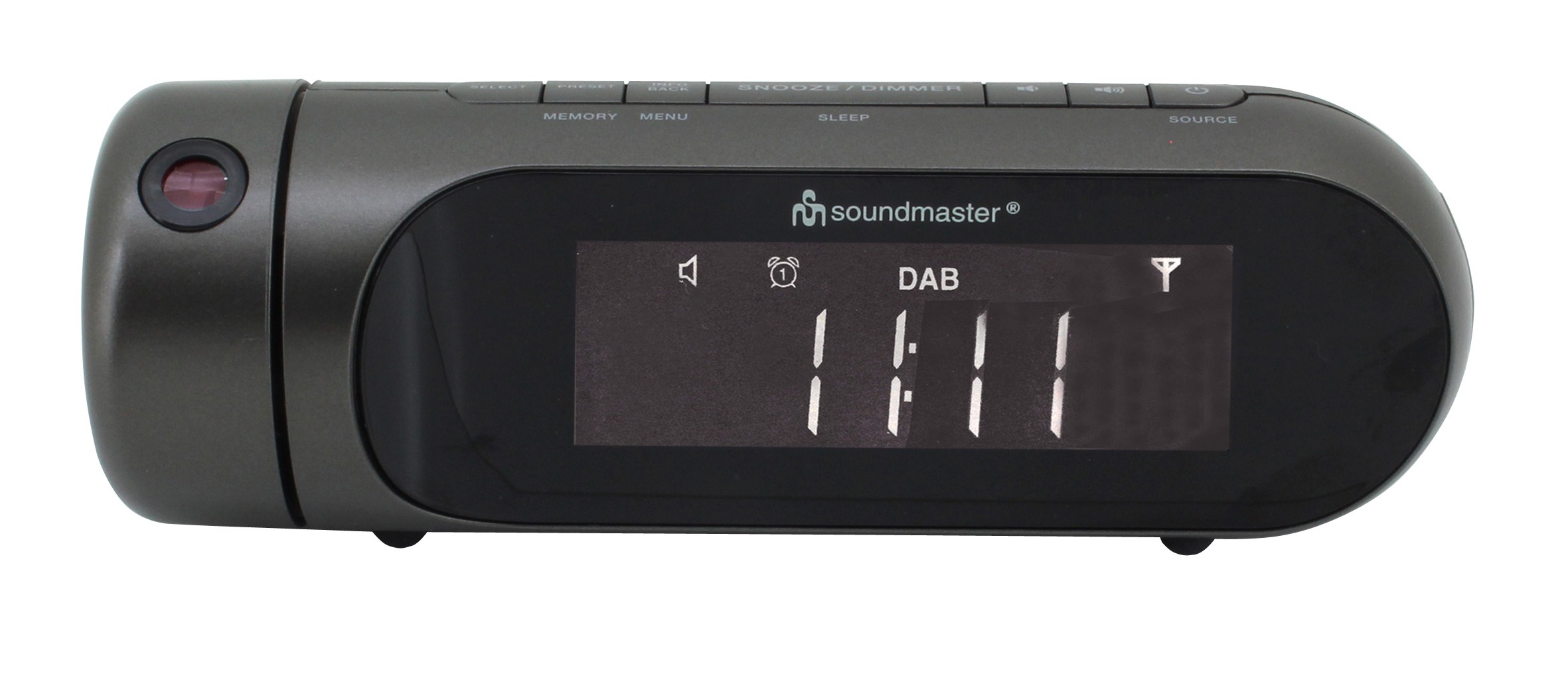 Soundmaster UR6700AN radio Clock Black - Soundmaster UR6700AN, Clock,