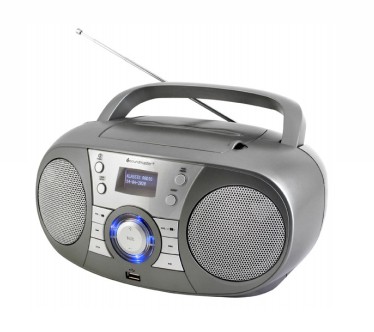 Soundmaster SCD1800TI Radio portable Personnel Argent - Soundmaster