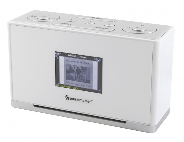 Soundmaster UR240WE radio Portable Digital White - Soundmaster