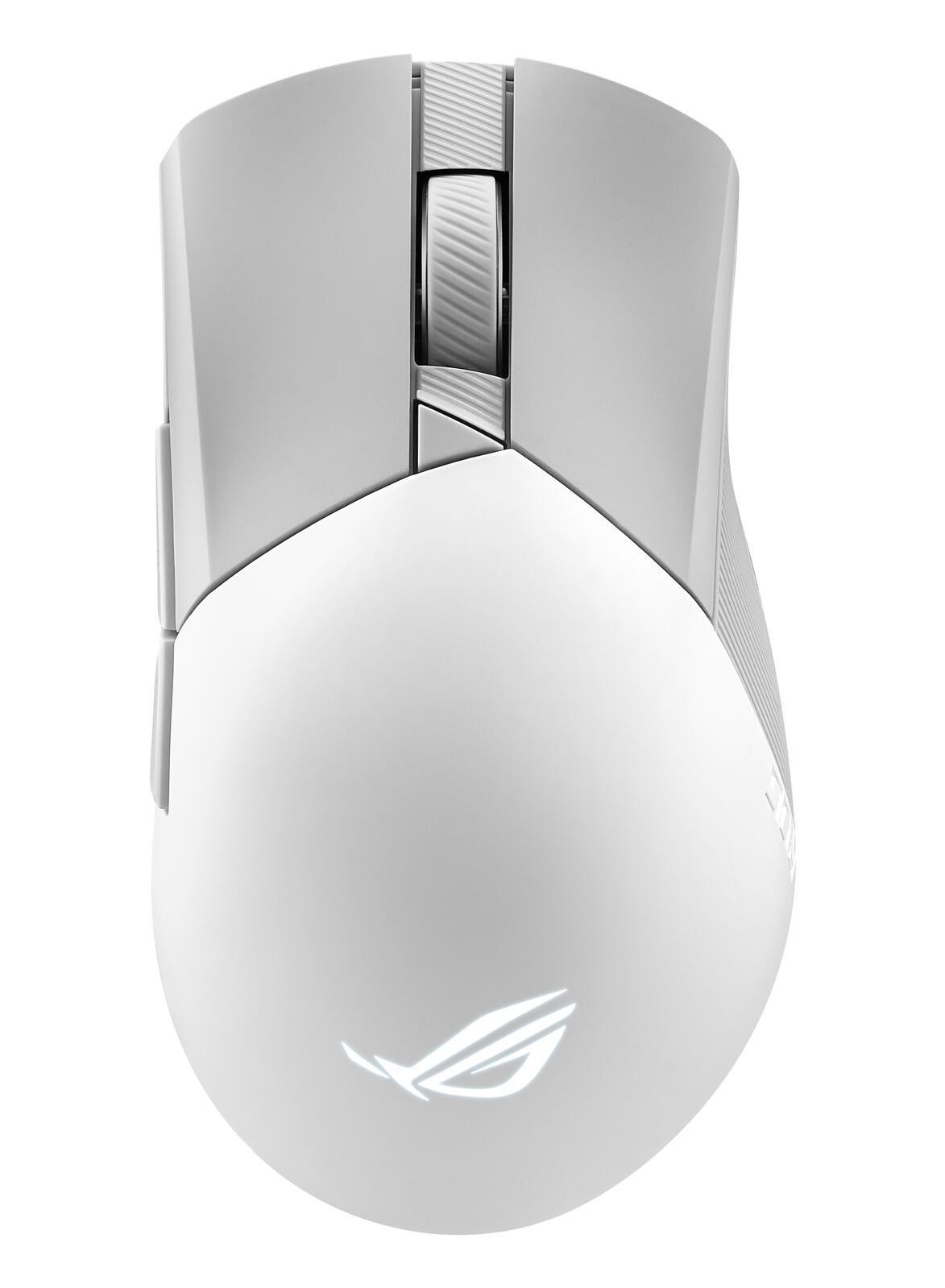 ASUS ROG Gladius III Wireless Aimpoint White mouse Gaming Right-hand