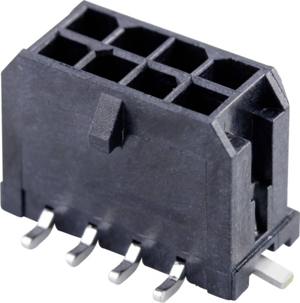 Molex Einbau-Stiftleiste (Standard) Polzahl Gesamt 8 Rastermaß: 3mm