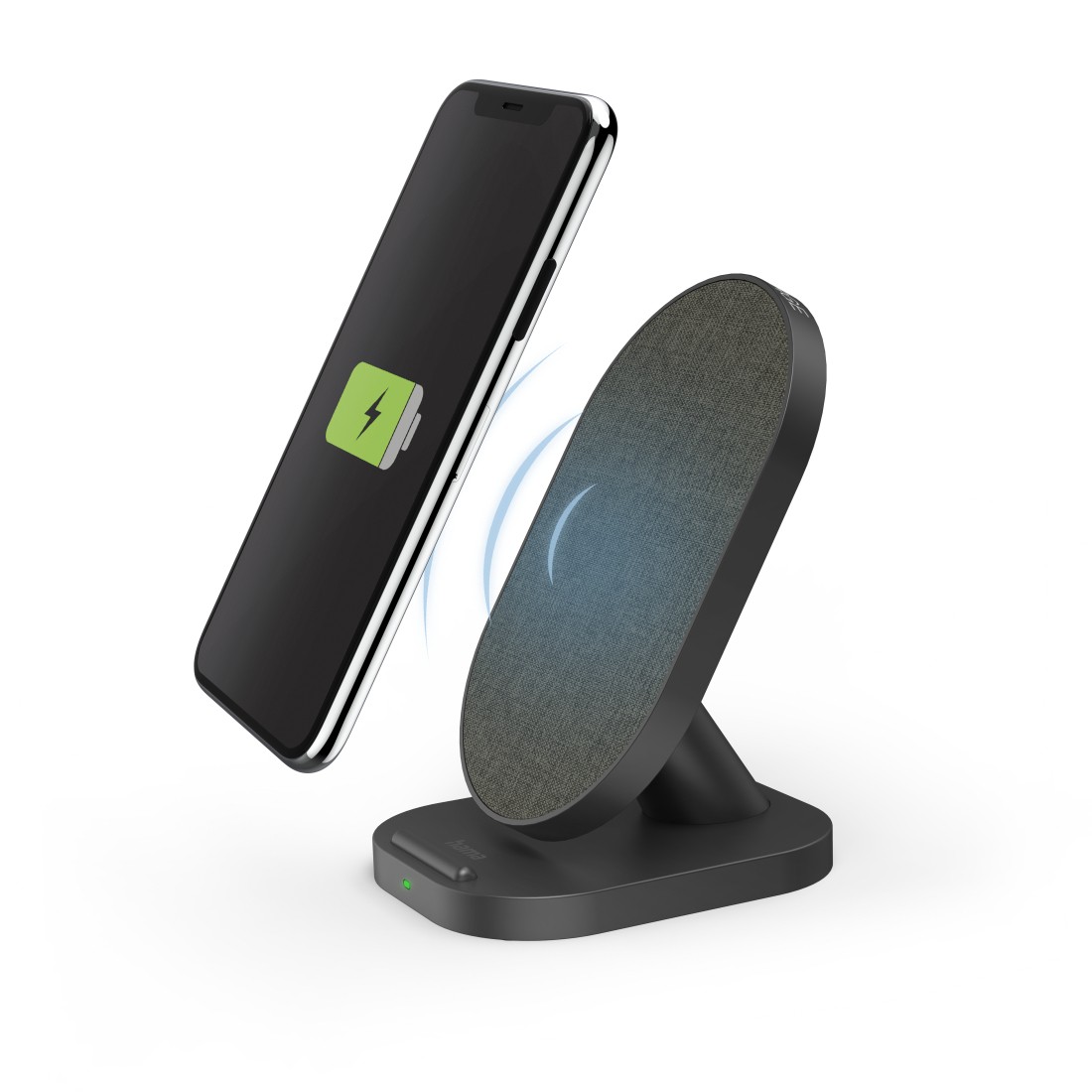 Hama 00201685 Wireless Charger QI-FC10S-Fab, 10 W, kabellose