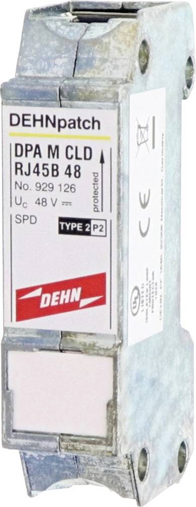 DEHN 929126 DPA M CLD RJ45B 48 Überspannungsableiter 10 kA 1 pieza