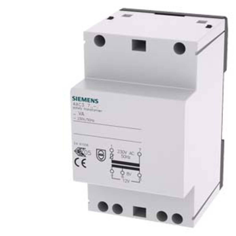 Siemens 4AC37240 Sicherheitstransformator 8 V, 12V 2A