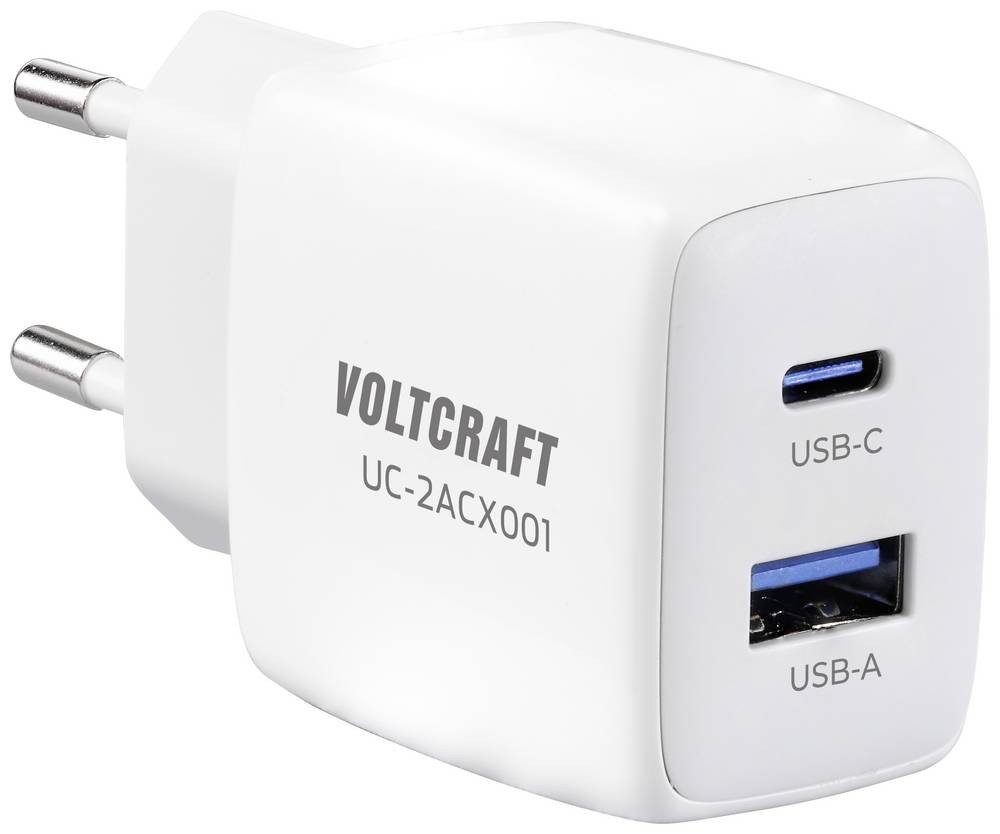 VOLTCRAFT UC-2ACX001 USB chargeur 25W Innenbereich Ausgangsstrom (max.