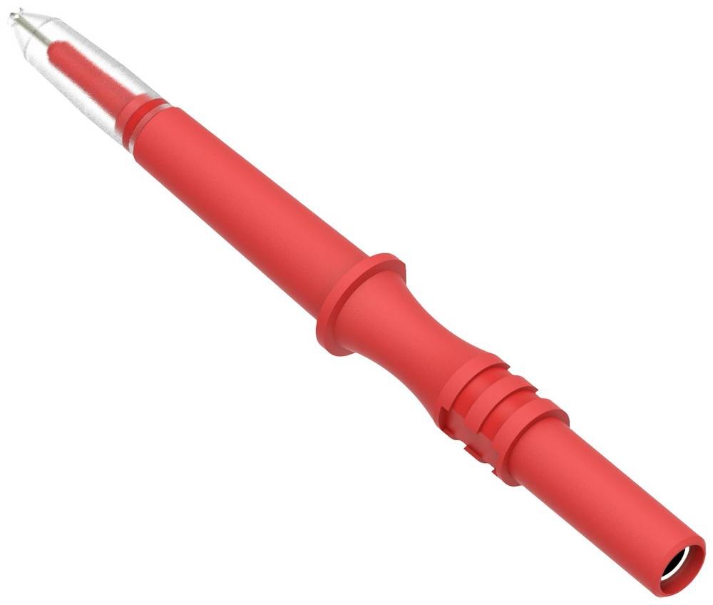 PJP ADABV140-R: Prüfspitze 1,7 mm, mit 4 mm Anschluss, rot, flexibel PJP ADABV140-R: Prüfspitze 1,7 mm, mit 4 mm Anschluss, rot, flexibel