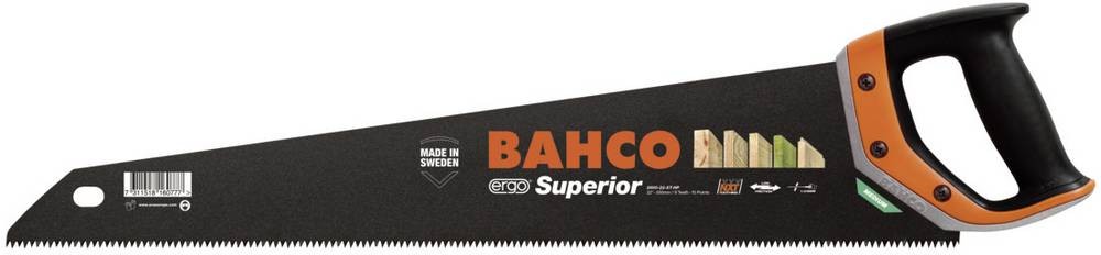 Handsäge ERGO Superiorsheets-L.475mm 9/10 ZpZ XT-Zahn.BAHCO