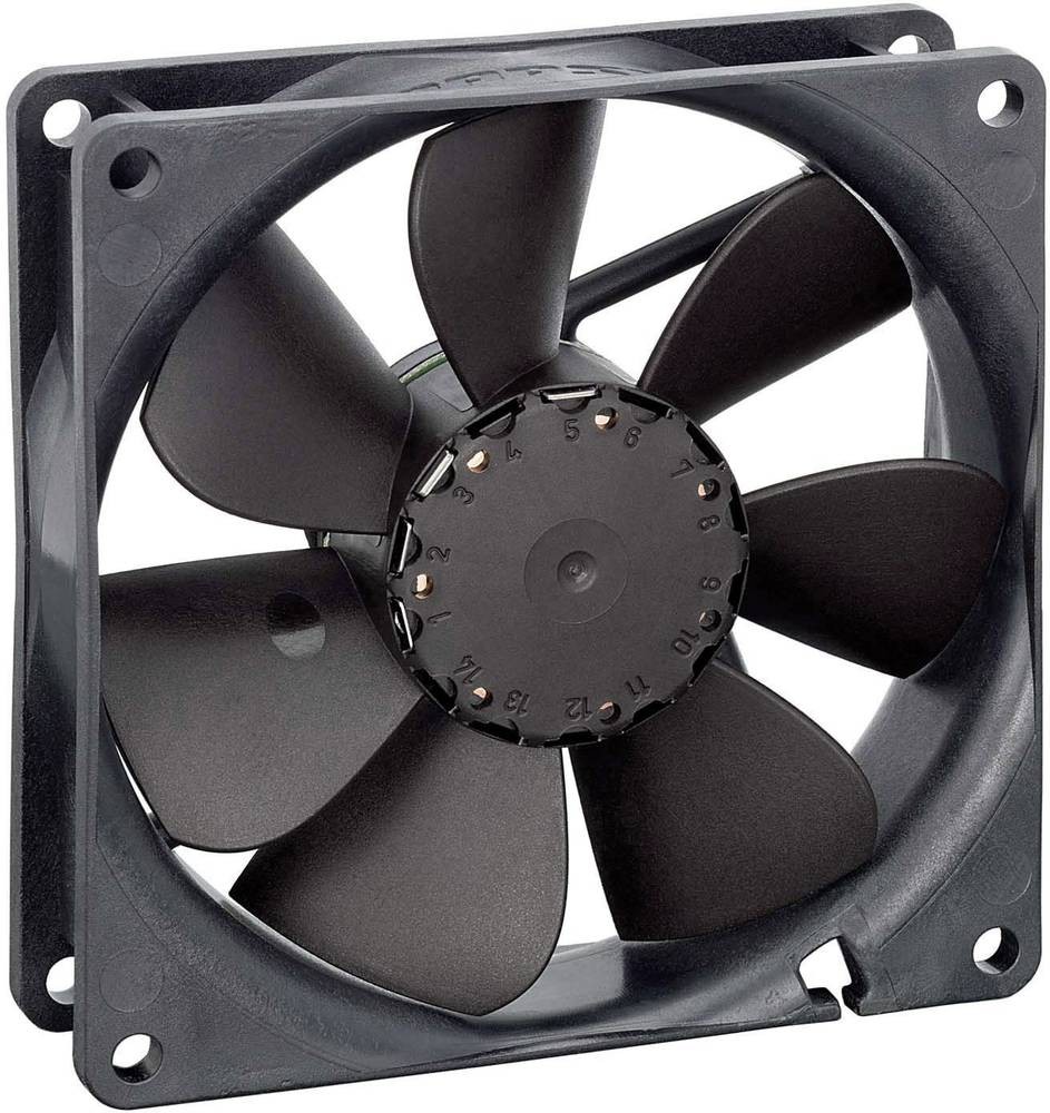 EBM Papst 3412 N/2 GLLE-453 Axialfan 12 V/DC 33 m³/h (L x B x H) 25.