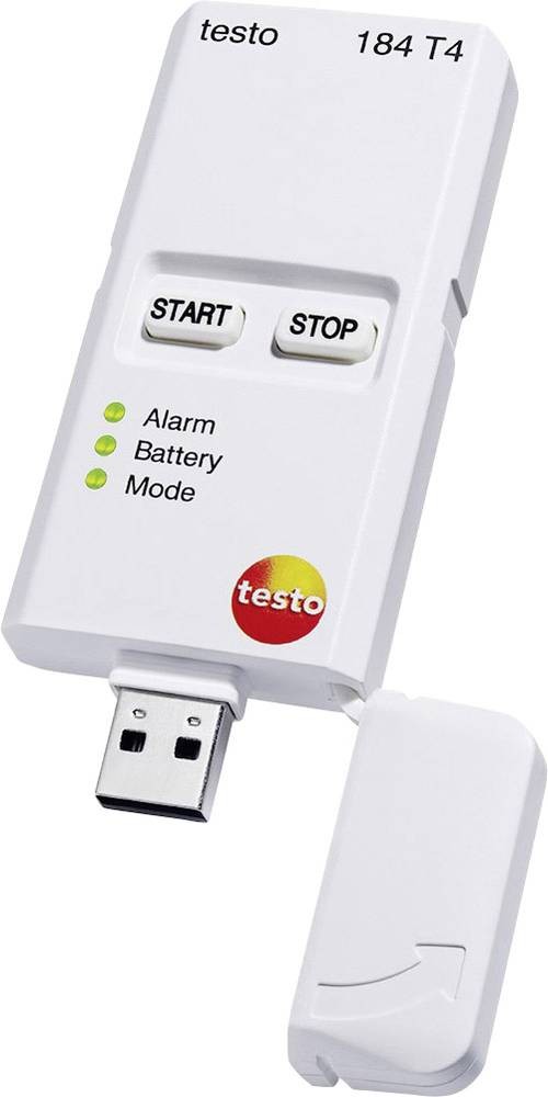 Testo 0572 1844 184 T4 Temperatur-Datenlogger Messdimensione