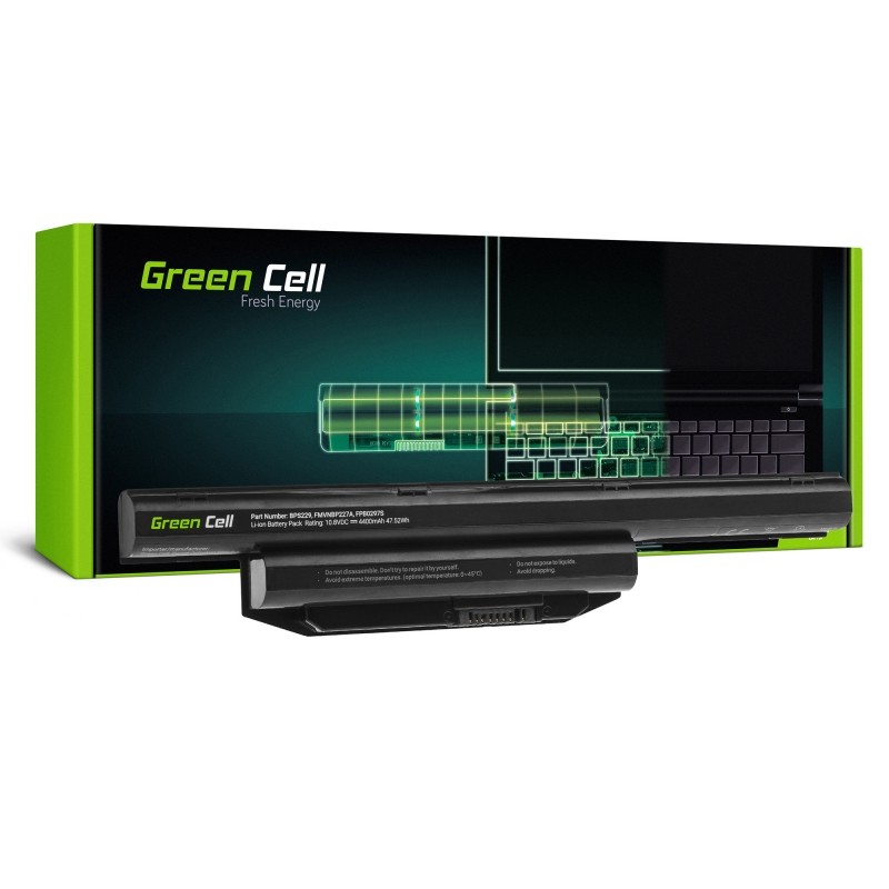 Green Cell FS31 laptop spare part Battery - Green Cell FS31, Battery,