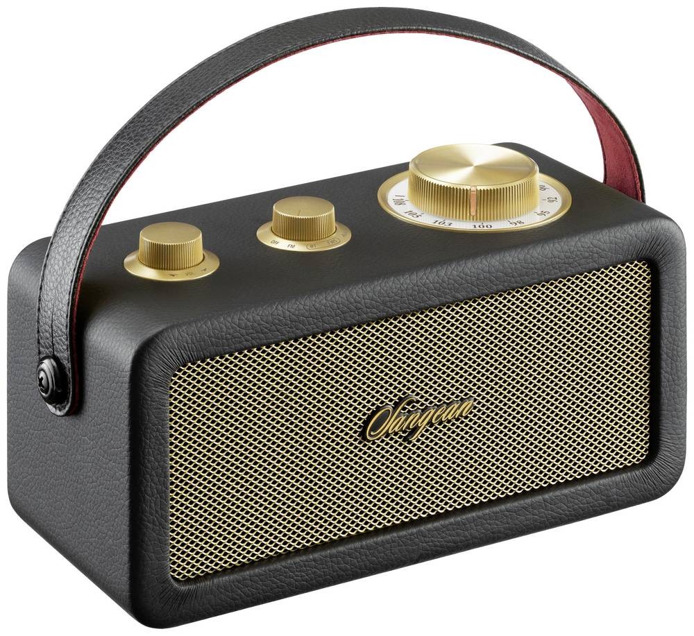 Sangean RA-101 Akku-Radio FM Bluetooth , AUX wiederaufladbar Schwarz,