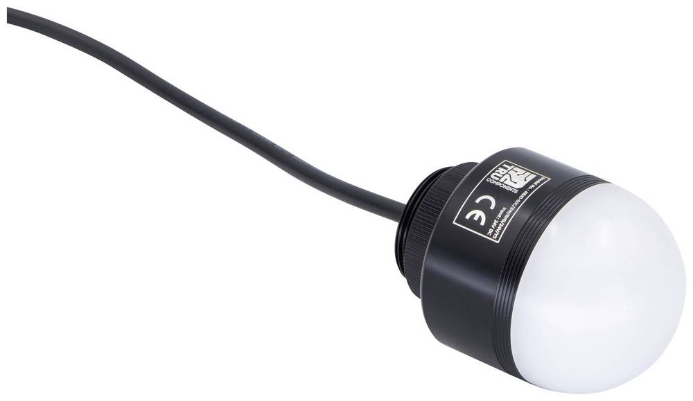 TRU COMPONENTS Kombi-Signalgeber HBJD-50C/SW/RYG/24V/Y5 LED 3-farbig
