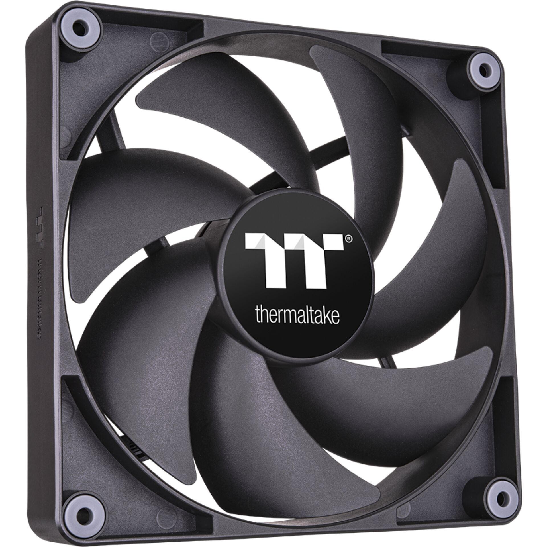 Thermaltake TT CT120 PC Computer case Fan Black 2 pc(s) - Thermaltake