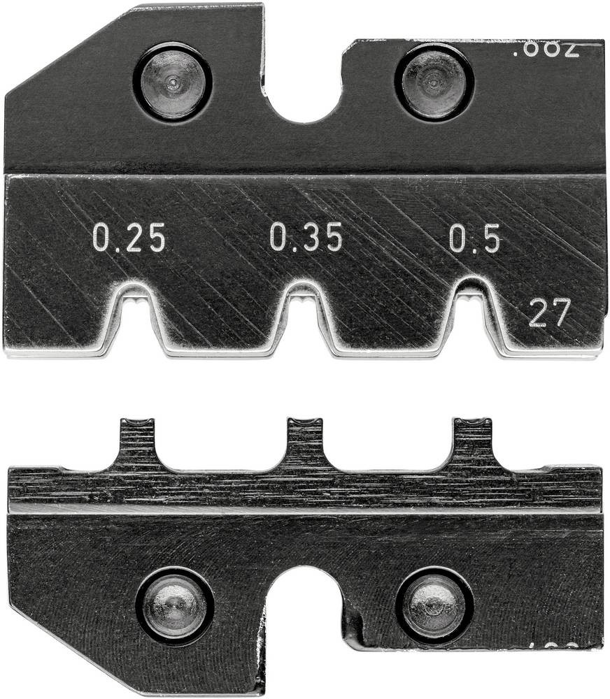Knipex 97 49 27 Crimpeinsatz MQS-plug 0.25 up to 0.5mm²
