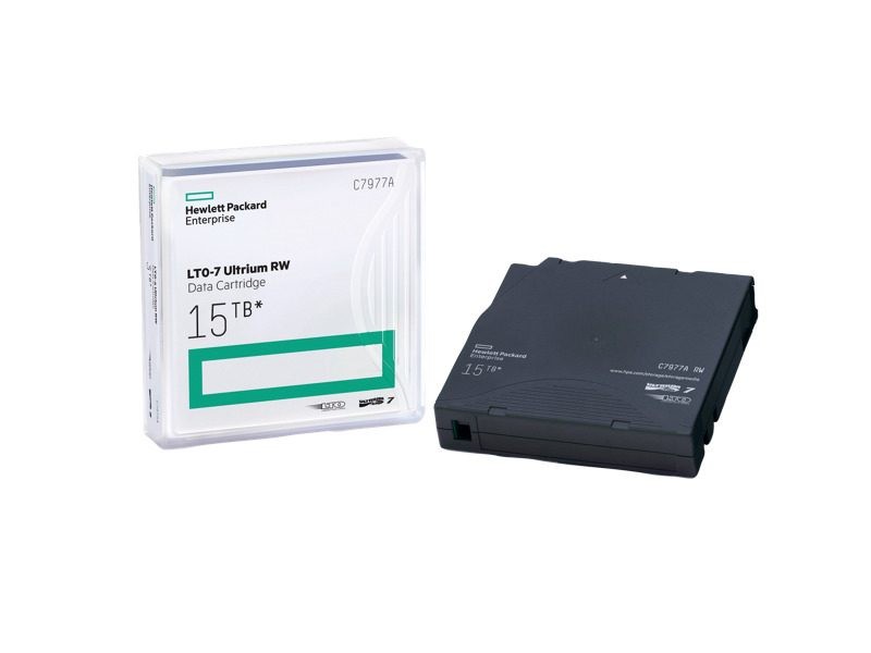 HPE LTO-7 Ultrium 15TB RW Data Cartridge - HPE LTO-7 Ultrium 15TB RW