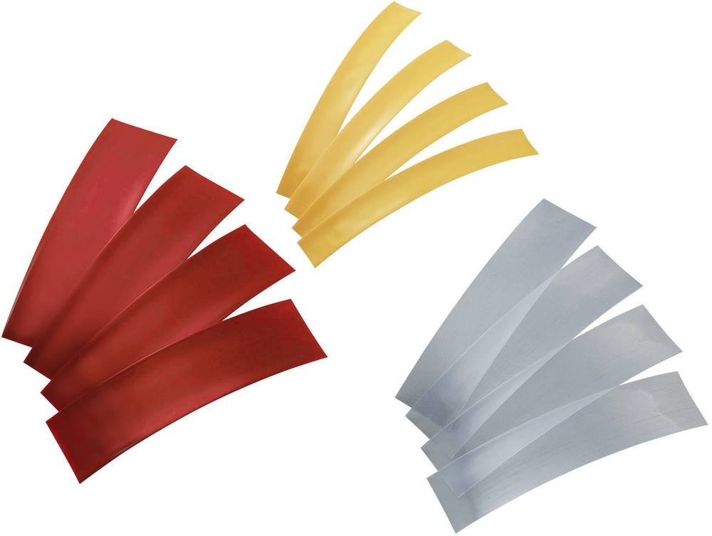 TRU Components 1570851 Akkuschrumpfschlauch without Kleber Rot,