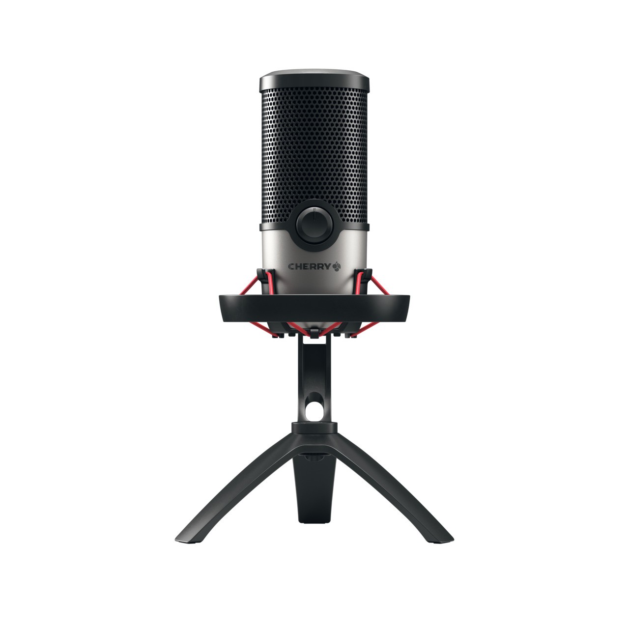 CHERRY UM 6.0 ADVANCED Black, Silver Table microphone - CHERRY UM 6.0