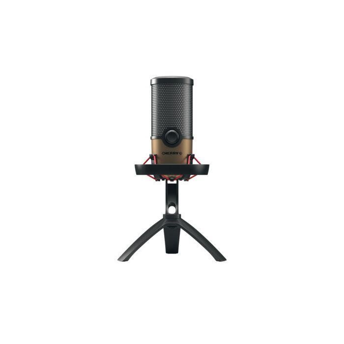 CHERRY UM 9.0 PRO RGB Black, Copper Table microphone - CHERRY UM 9.0