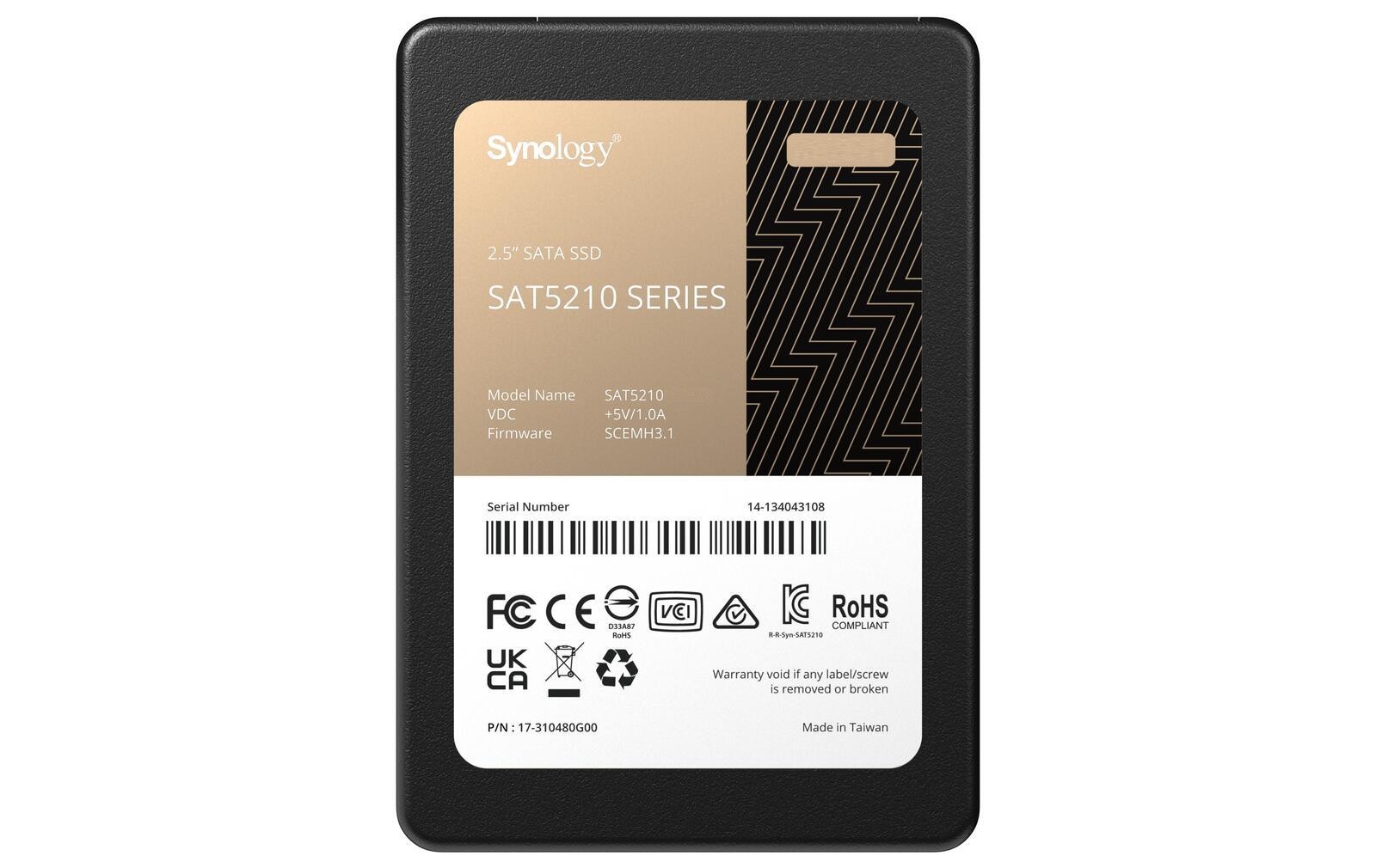 2,5" Synology SSD SAT5210-7000G 7TB SSD SATA