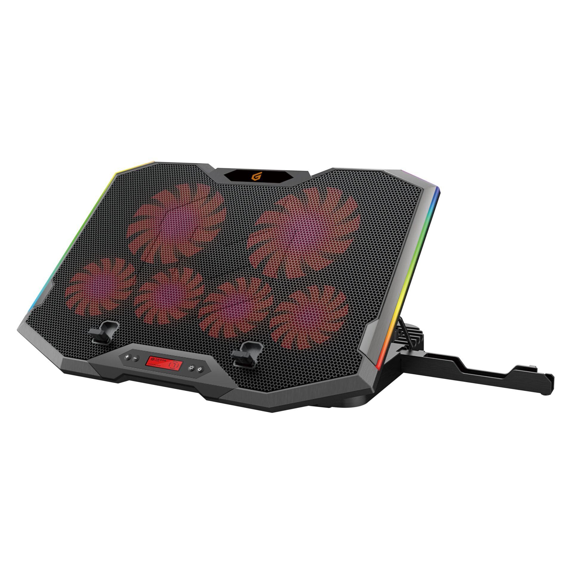 Conceptronic THYIA ERGO 6-Fan Gaming Laptop Cooling Stand -