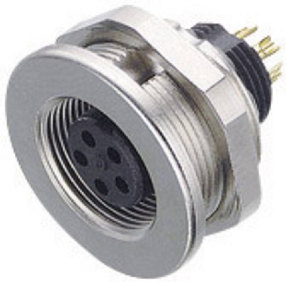 BINDER Circular Connector, 4 Contacts, Panel Mount, M9 Connector,