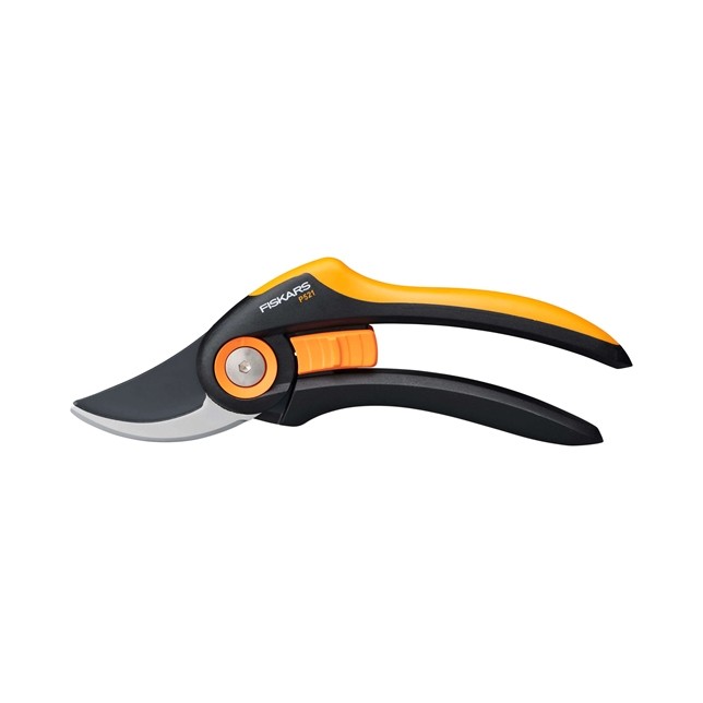 Fiskars Plus P521 sécateur Contournement Noir, Orange - Fiskars Plus
