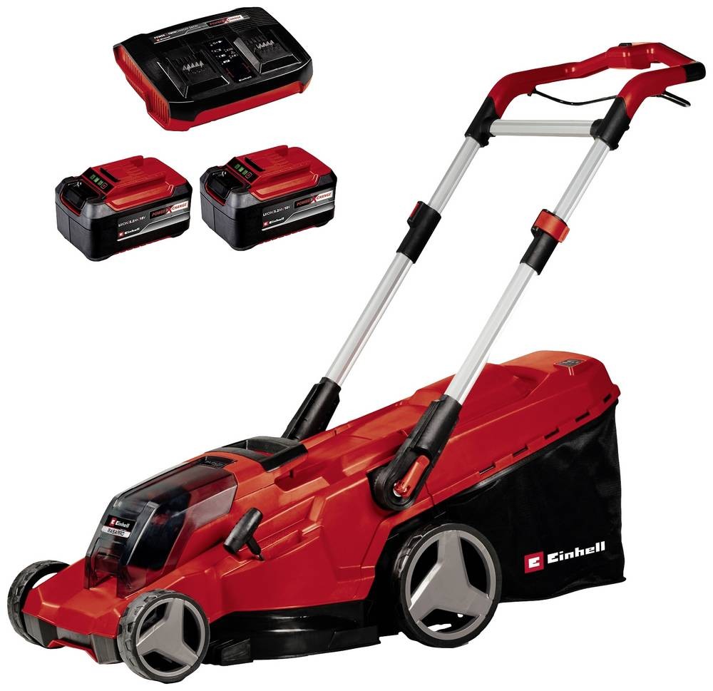 Einhell RASARRO 36/42 (2x5,2Ah) Push lawn mower Battery Black, Red -
