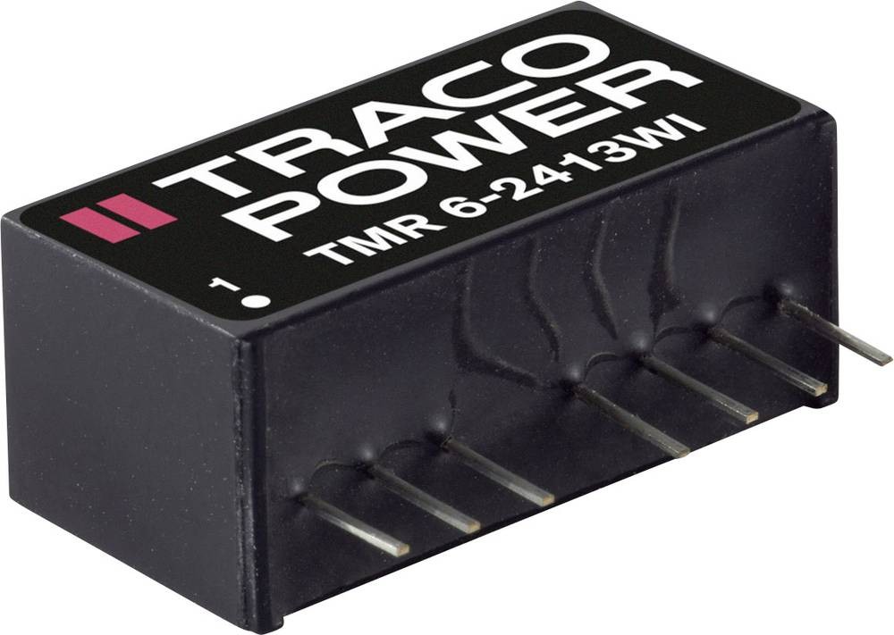 TracoPower TMR 6-2415WI DC/DC-Wandler, Print 24 V/DC 24 V/DC 250mA 6W