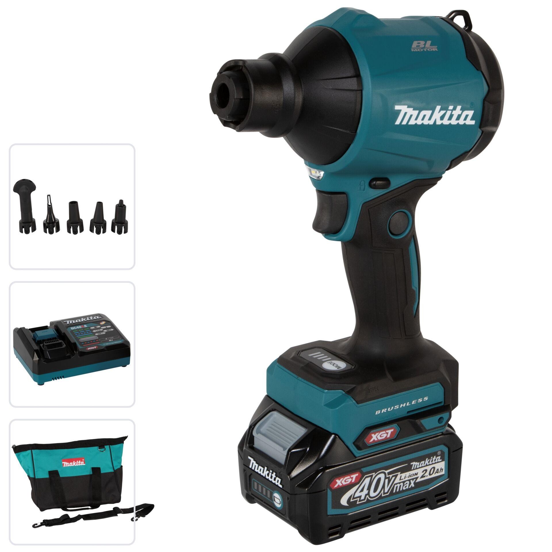 Makita AS001GA102 Akku-Gebläse Luftdurchsatz 1.1 m³/min